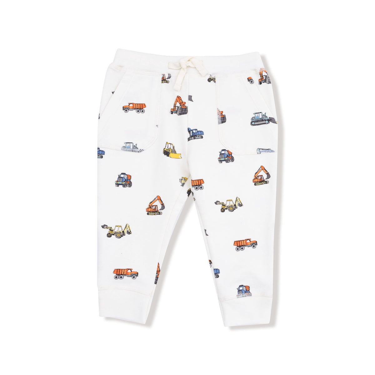 Construction Vehicles - Zip Hoodie and Jogger Set