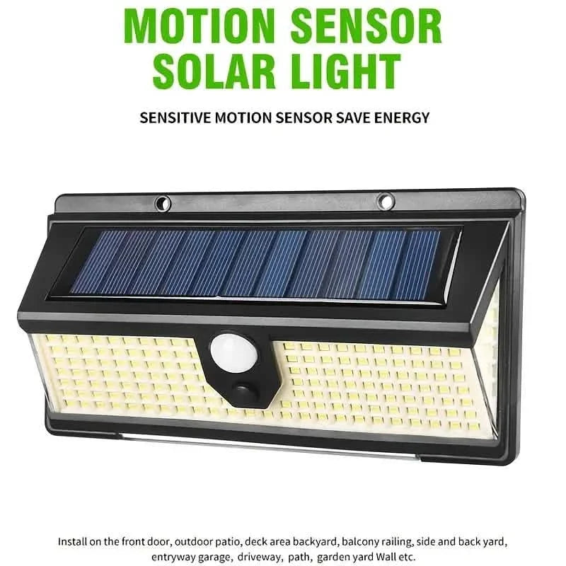 190 LED Upgrading Solar Light Wall