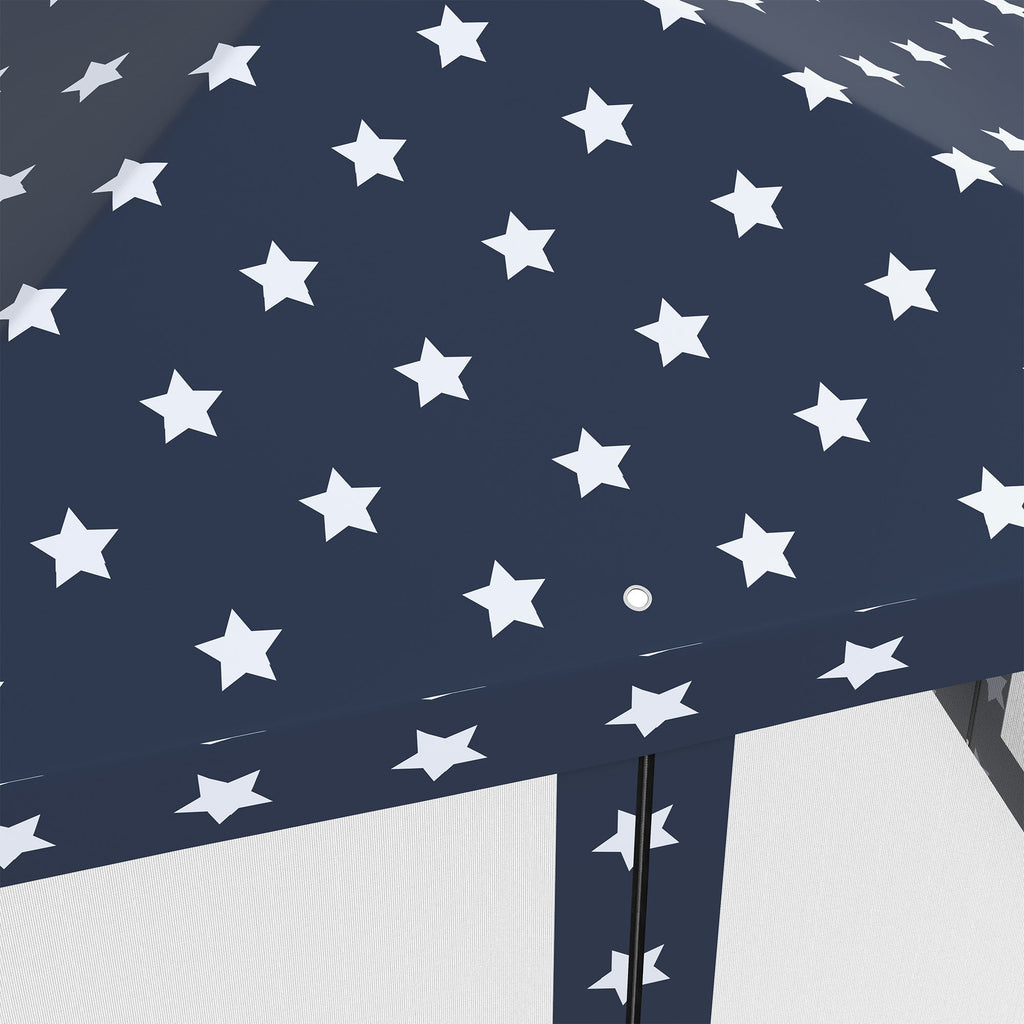 Outsunny 10' x 10' Pop Up Canopy Tent with Netting