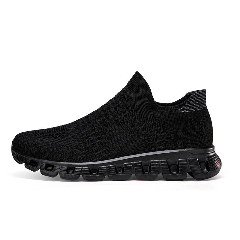 Slip-on Plus Size Flying Woven Women's Shoes