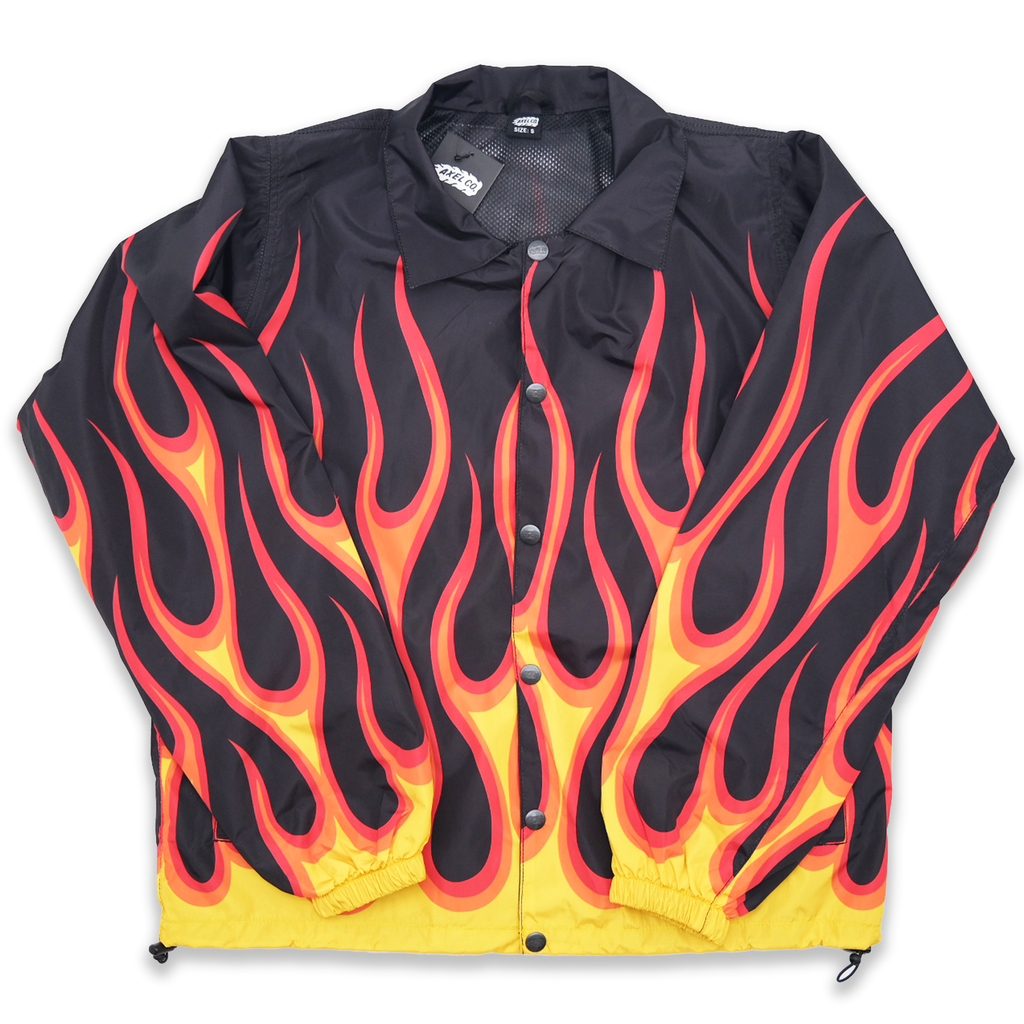 Axel Co Flamed Wind Breaker Jacket