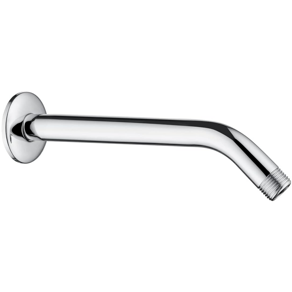 10 Inch Solid Brass Shower Head Extension Arm, Wall Mounted Shower Pipe Arm