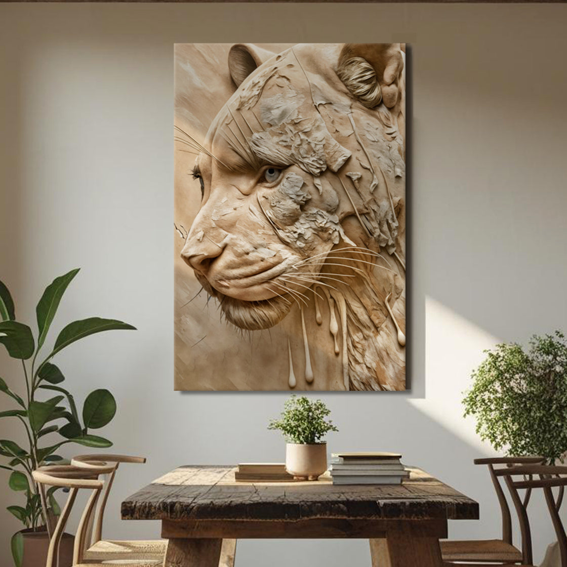 Earthen Predator Wall Art