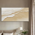 Neutral Ocean Waves Wall Art