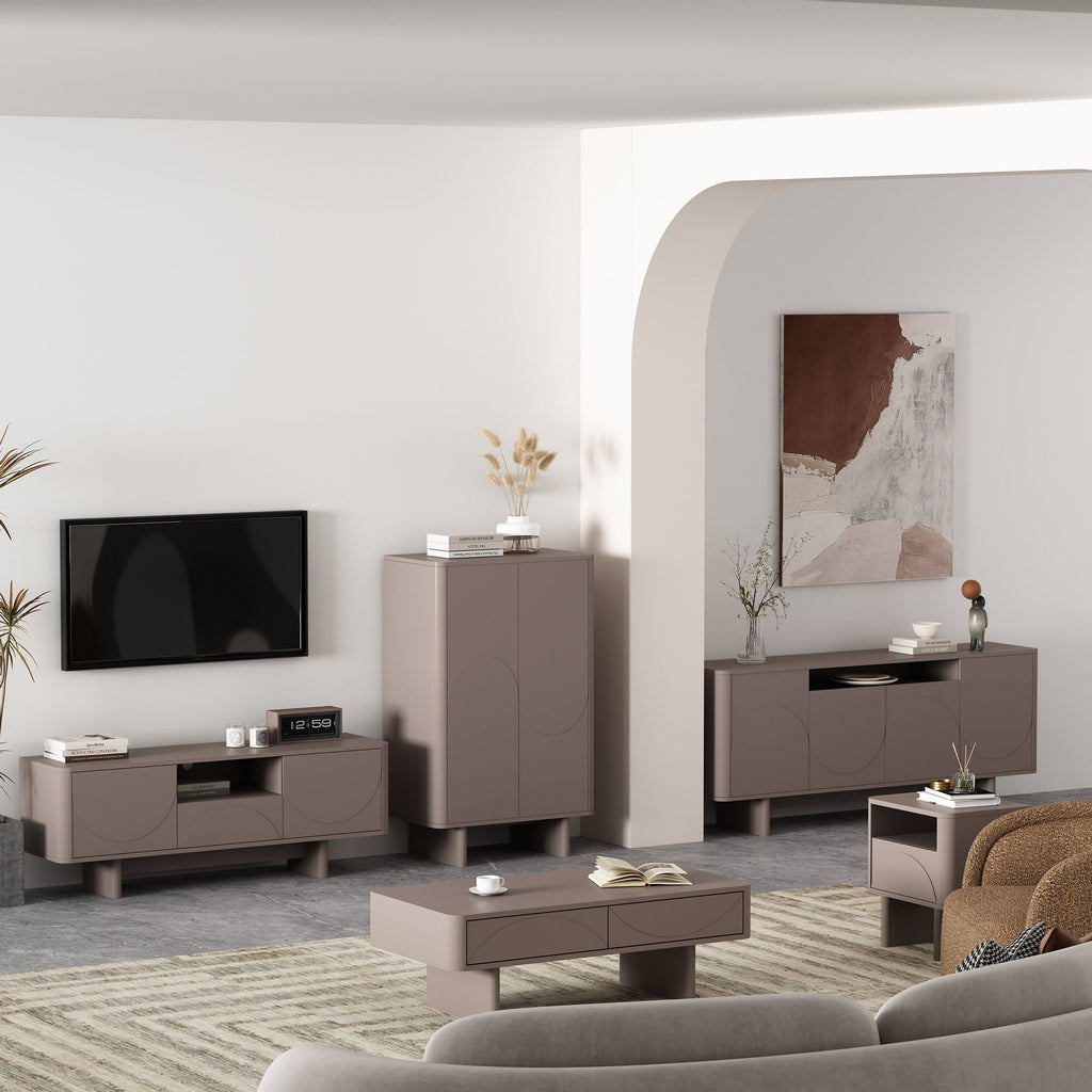 Ella - TV Stand With Adjustable Shelves