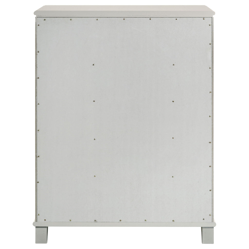Gwendolyn - 5 Drawer Bedroom Chest Of Drawers - White