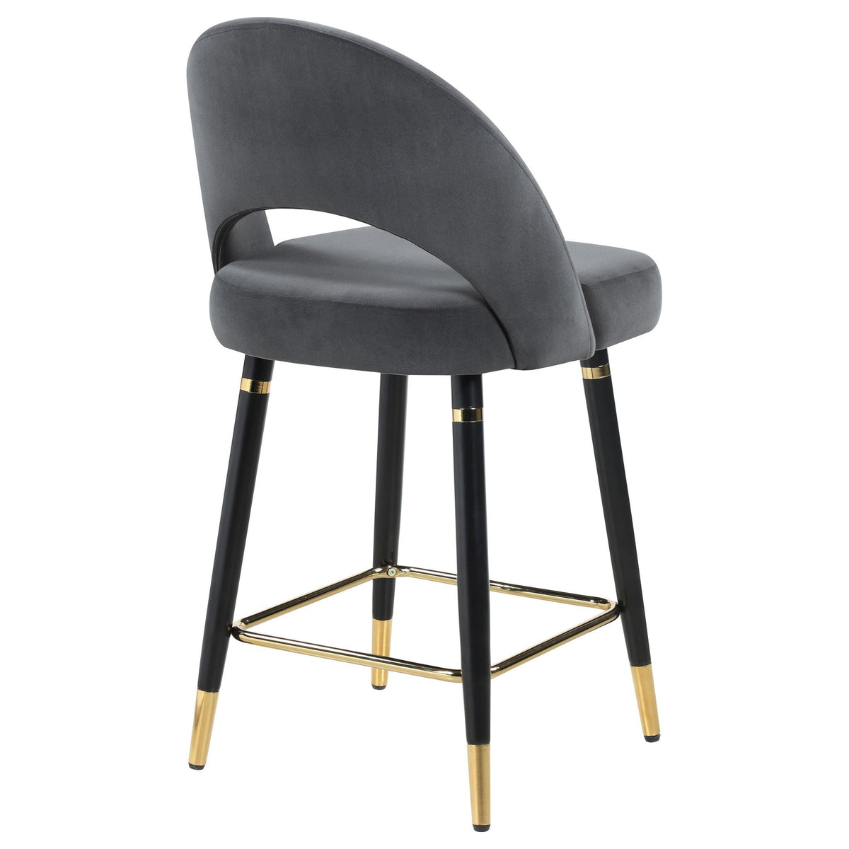 Open Back Counter Height Stools (Set of 2)