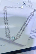 2 Carat Sparkala™ Double-Layered Bracelet (Platinum-Plated Fine Silver)