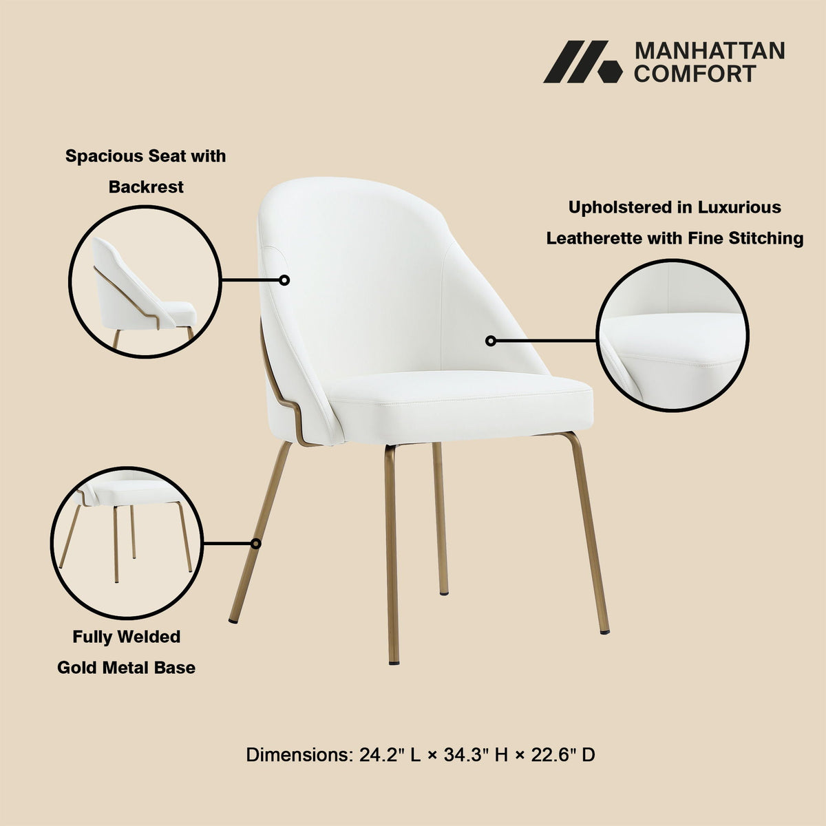 Gracie - Upholstered Dining Chair