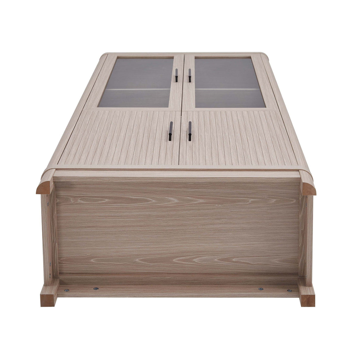 Jodie - Bookcase Cabinet With 6 Adjustable Shelves - Oak