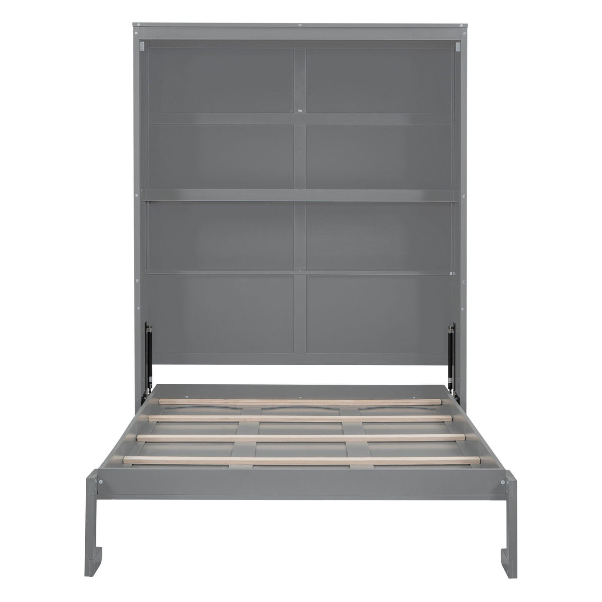 Murphy Wall Bed With Shelves, Space Saving