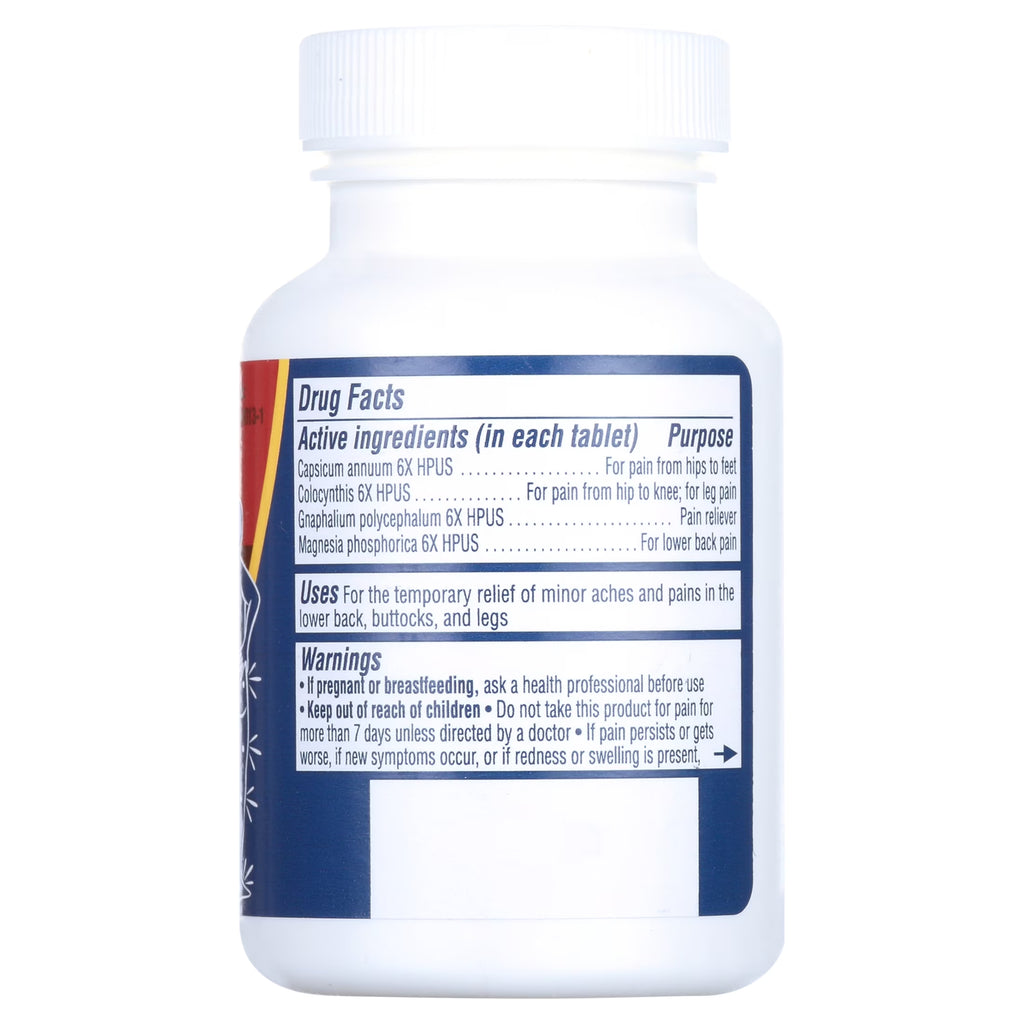 Leg & Back Pain Relief Quick Dissolving Tablets, 125 Count