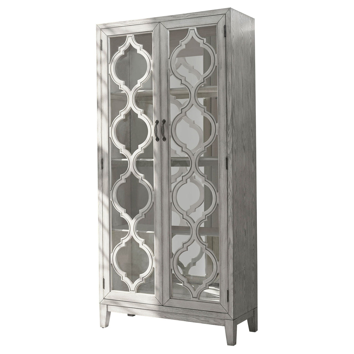 Leslie - 2 Door Cabinet - White