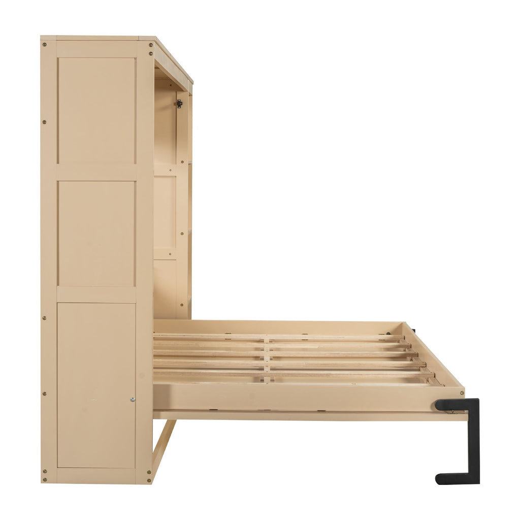 Murphy Bed With Bookshelf And Storage