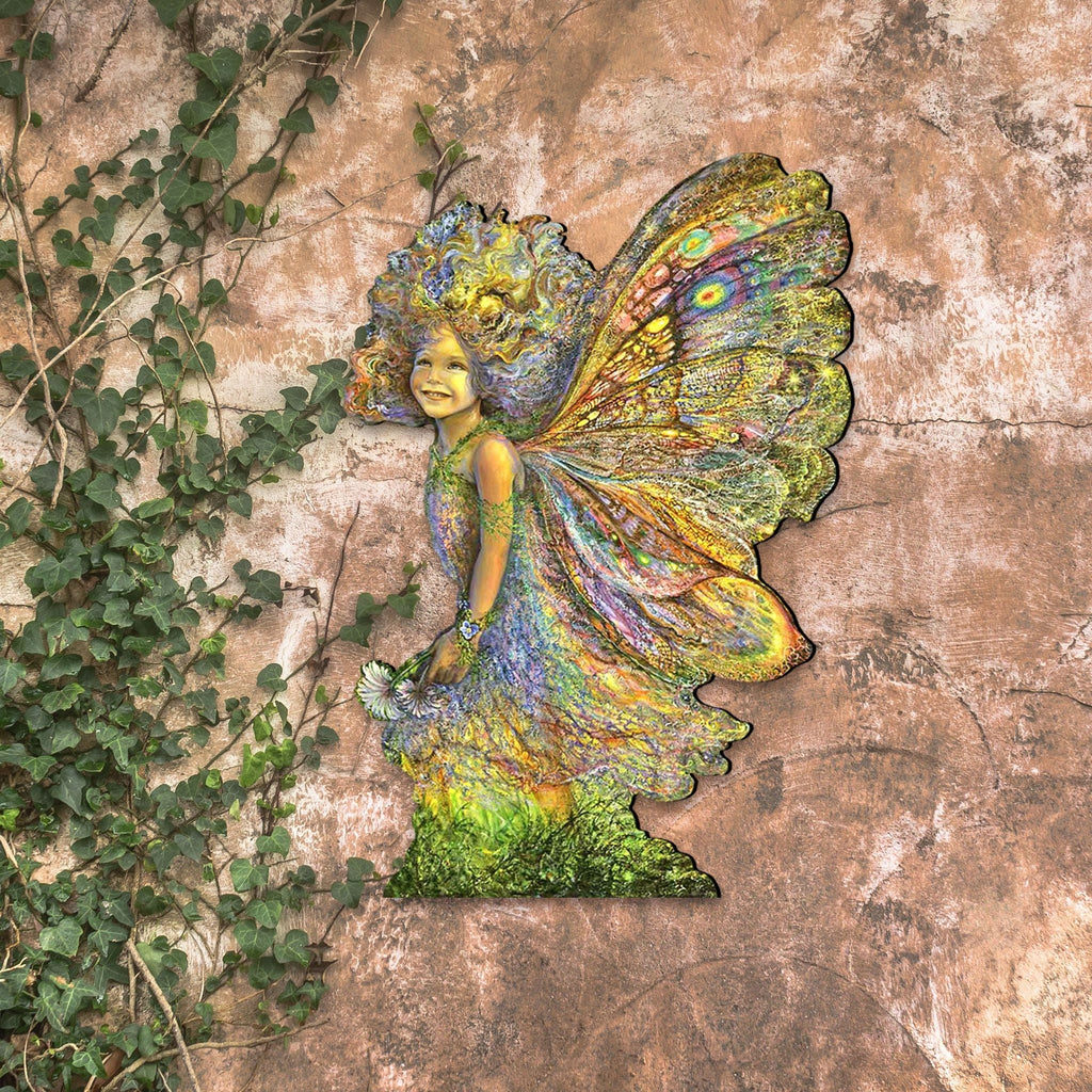 Fairy Holiday Outdoor Yard Sign Josephine Wall - Designocracy - 845619F-JW