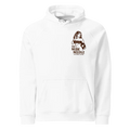 TheNudeNeedle Logo & Sexy Design White Hoodie (Unisex)