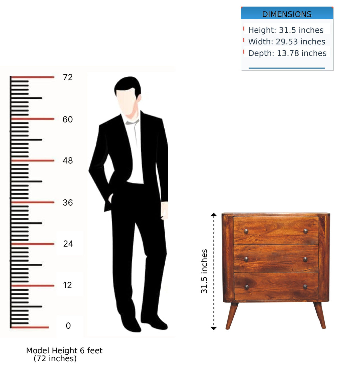 Bera - Chest - Brown