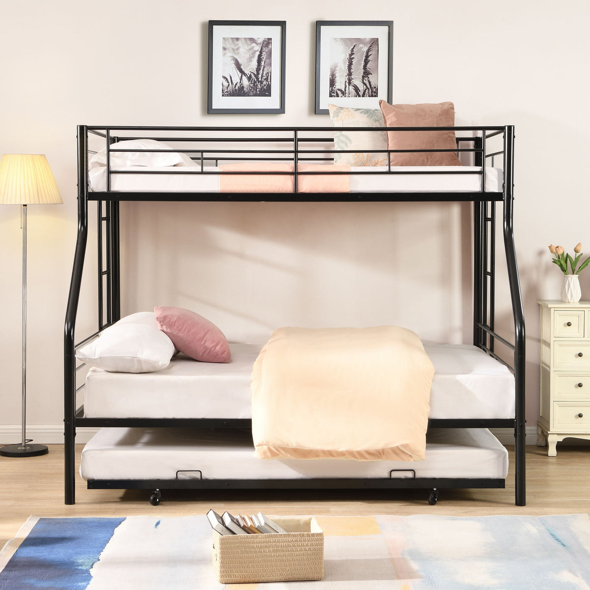 Modern Metal Bunk Bed