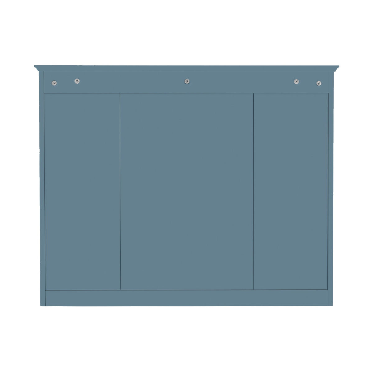 Wall Mounted Medicine Cabinet With Mirror, Storage Cabinet Featuring 6 Open Shelves And Adjustable Interior