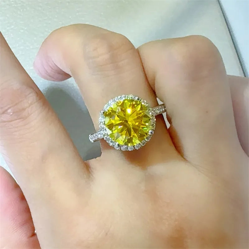 3 Carat Sparkala™ Zircon 925 Sterling Silver Ring