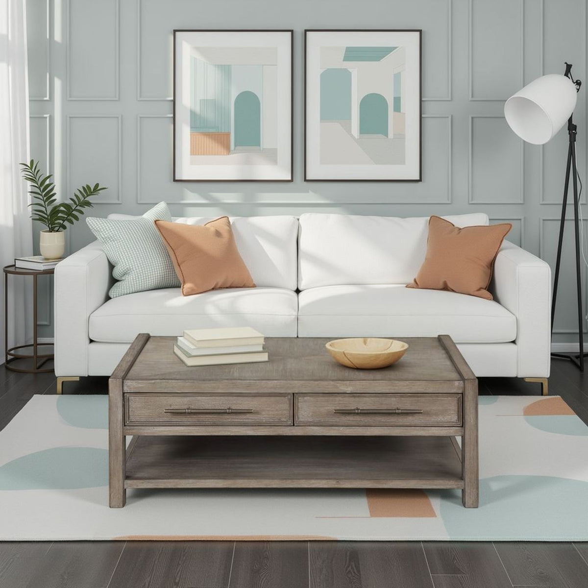 Cypress Lane - Coffee Table - White Oak