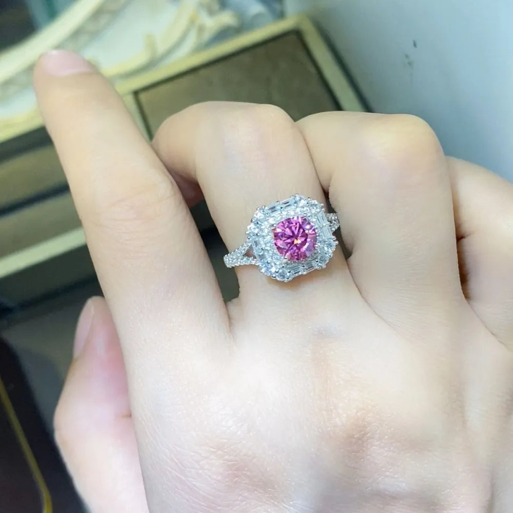 1 Carat Sparkala™ Zircon 925 Sterling Silver Ring