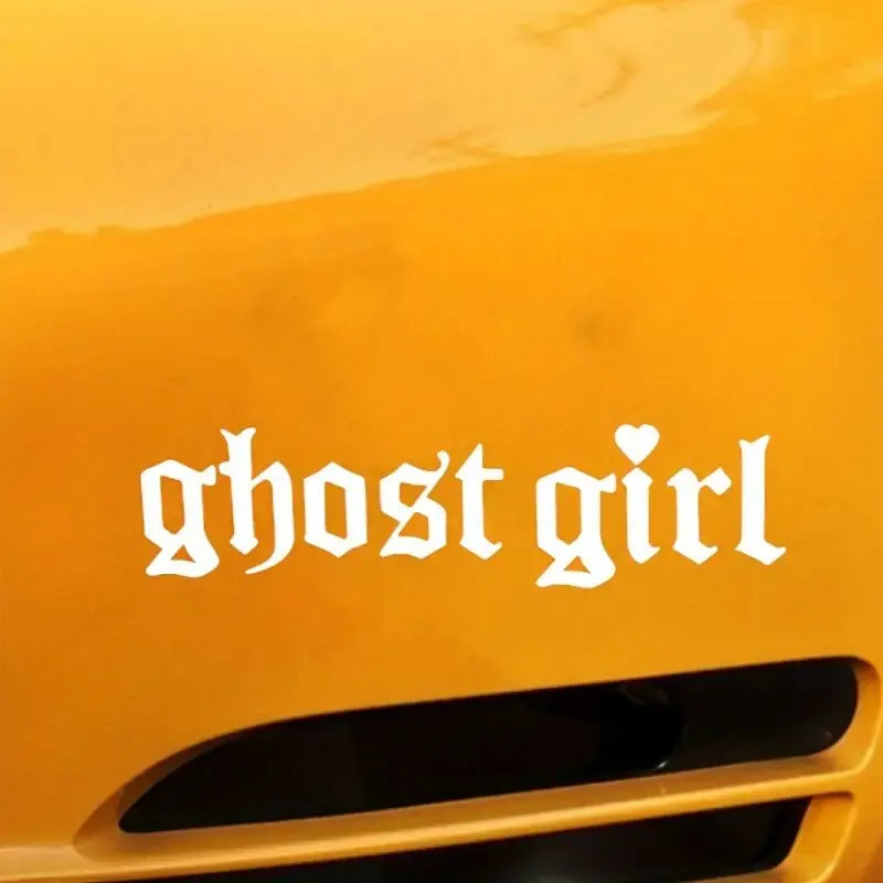 "Ghost Girl" Sticker, Suitable for Windows, Cars, Trucks, Toolboxes, Laptops, Macbooks, for Almost Any Hard, Smooth Surface