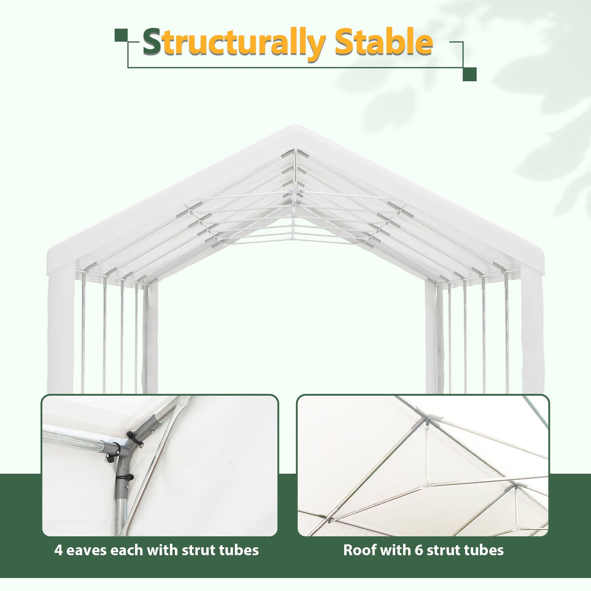 16x32 Ft Party Tent with Removable Sidewalls and Storage Bags