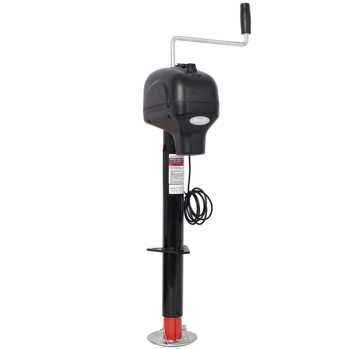 Electric Power Tongue Jack 3500Lbs Capacity with Waterproof Cover