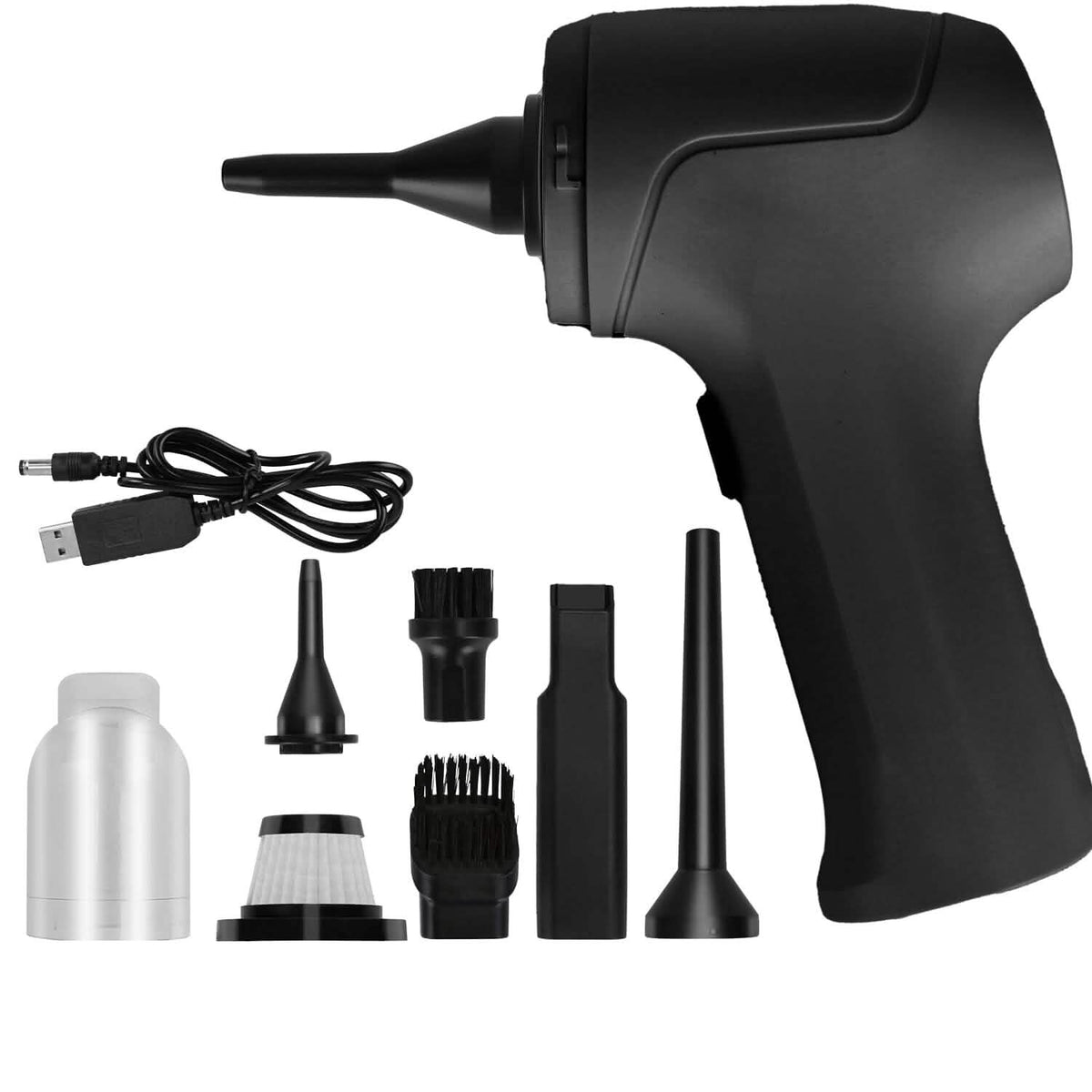 2-in-1 Cordless Vacuum Cleaner Compressed Air Duster