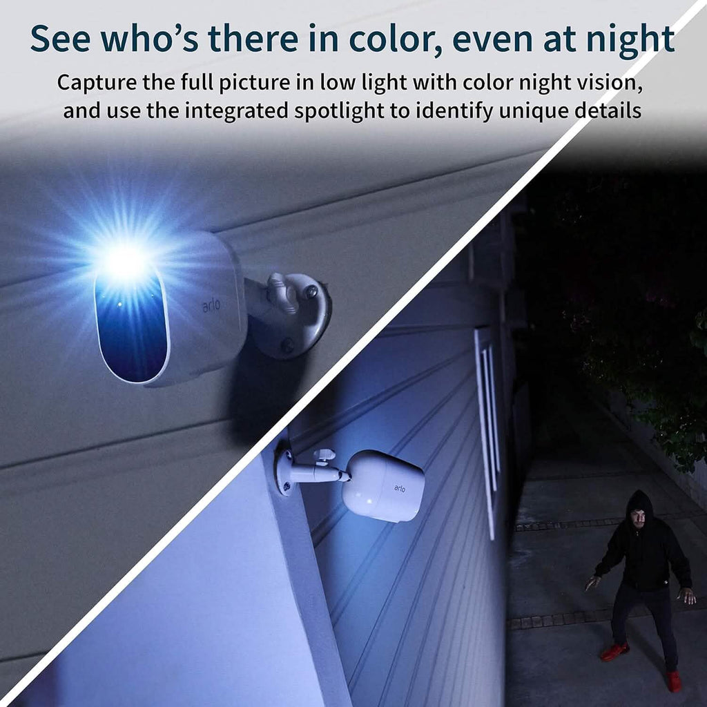 2-Pack: Arlo Essential Spotlight Camera  (Refurbished)
