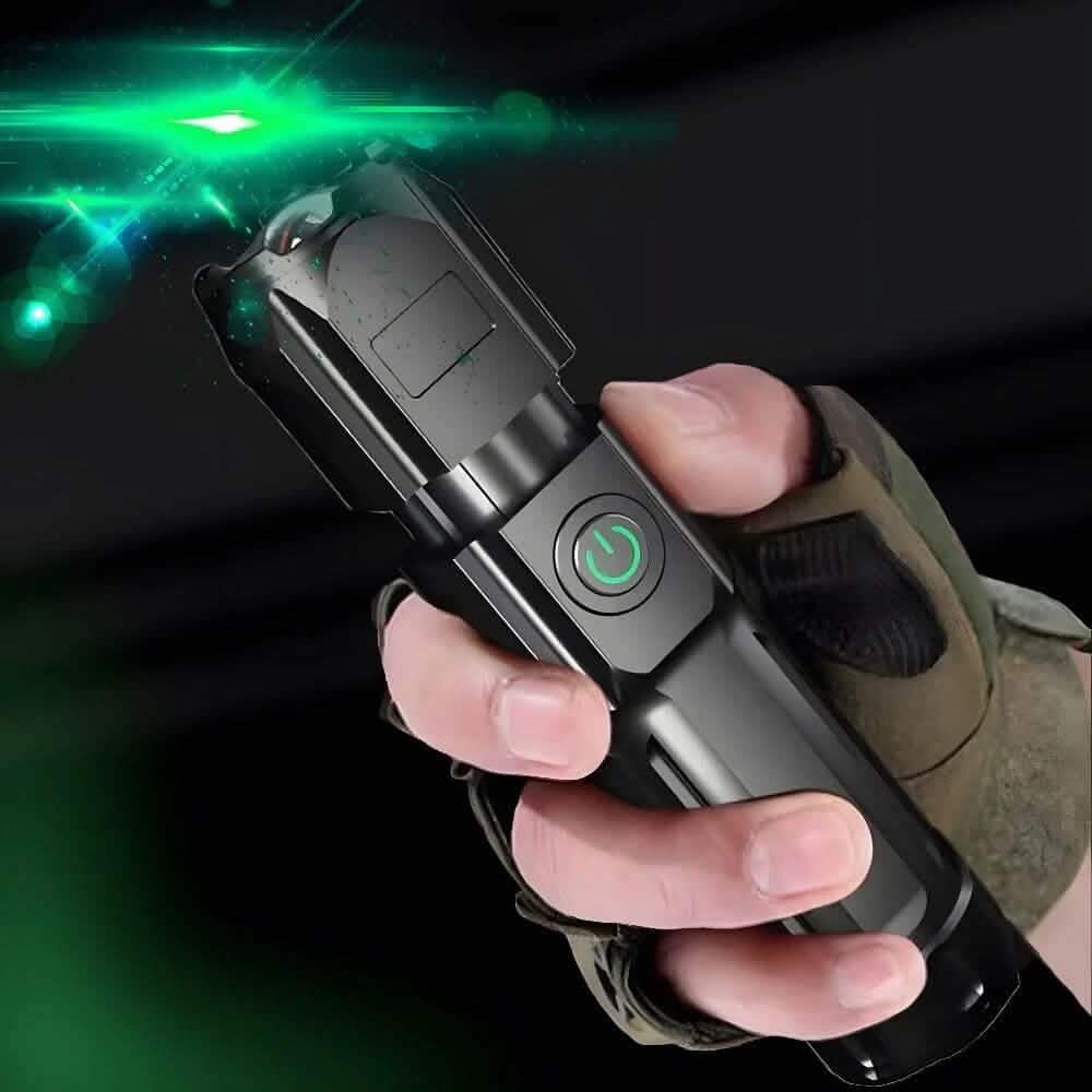 2-Pack: Portable and Multi-Functional Telescopic Zoomable Flashlight