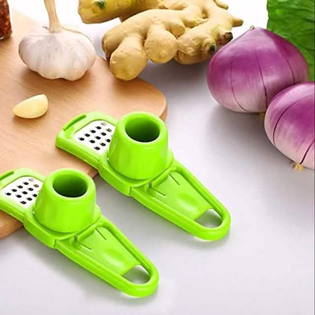 2-Piece: Garlic Vegetable Cutter