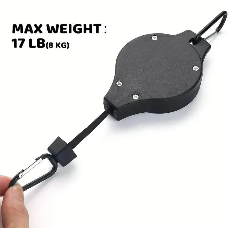 2-Piece: Telescopic Lifting Hooks for Garden Pots