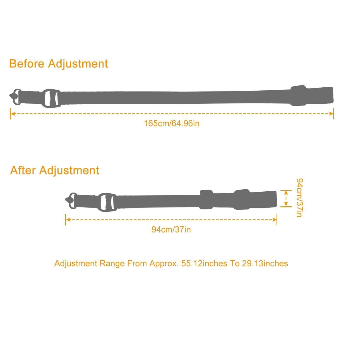 2-Point Adjustable Rifle Gun Sling