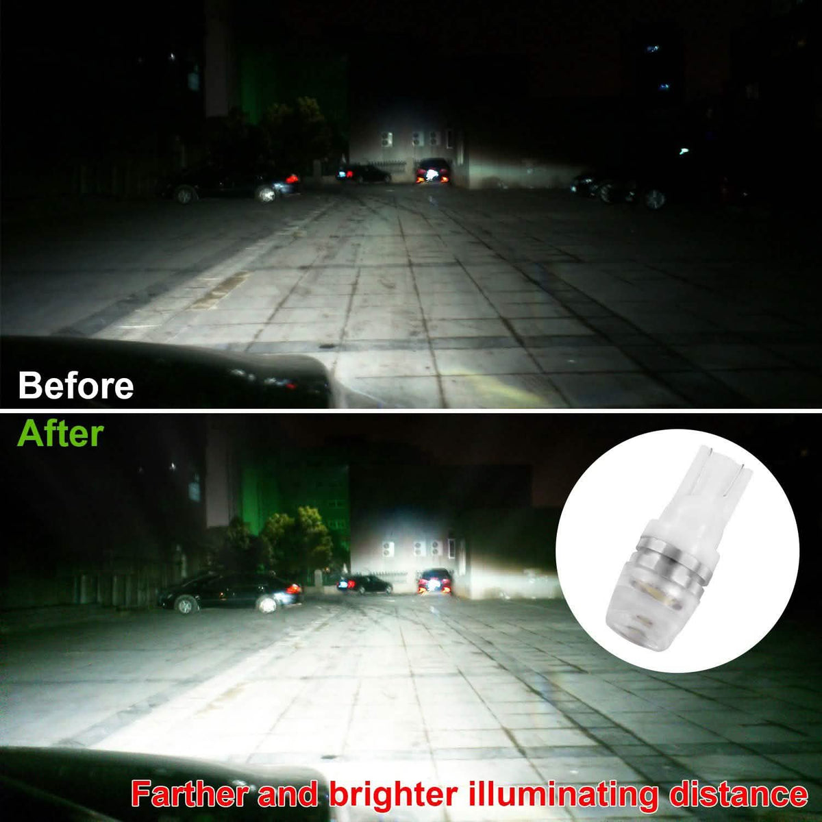 20-Piece: LED Car Light Bulbs