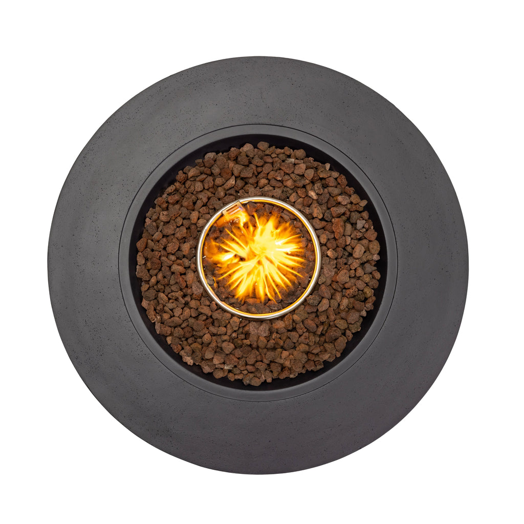 40' Round Outdoor Propane Fire Pit Table