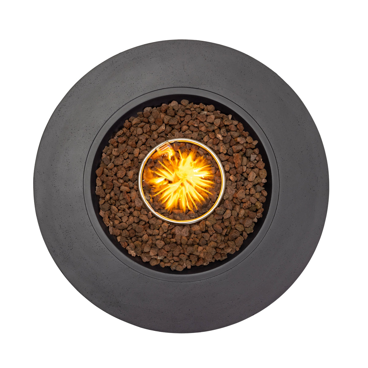 40' Round Outdoor Propane Fire Pit Table
