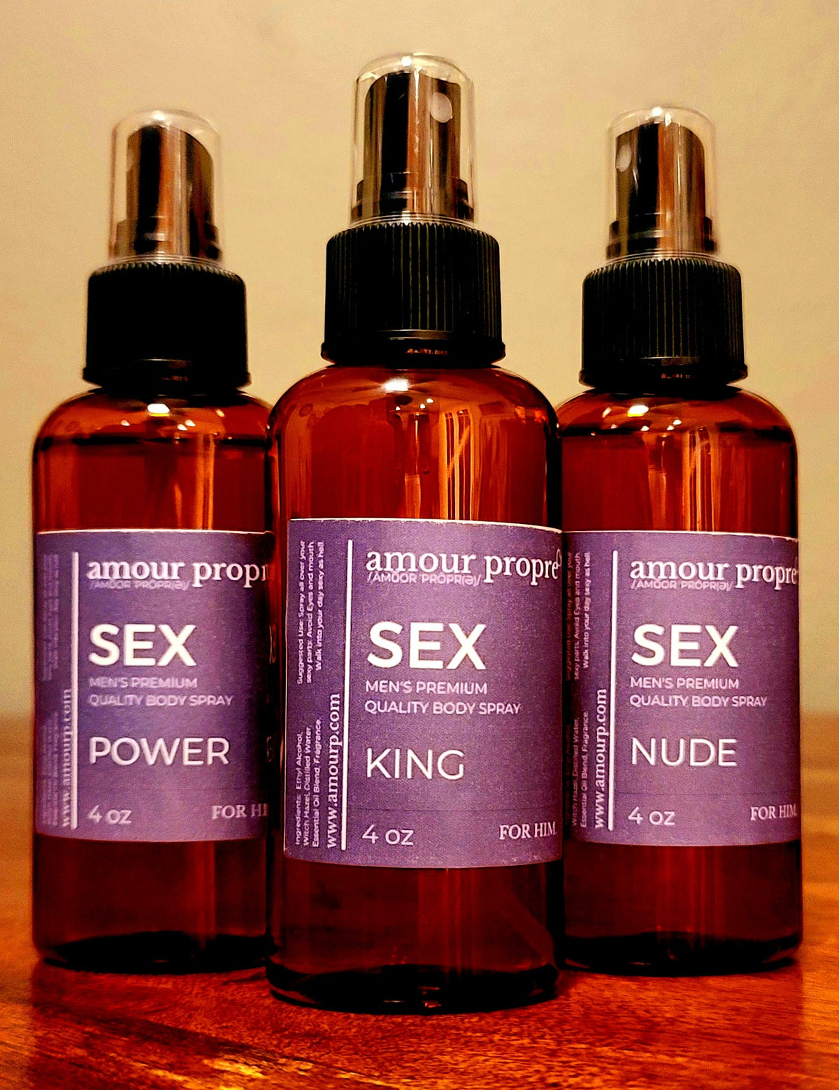 SEX - Men's Premium Quality Fragrance Body Spray