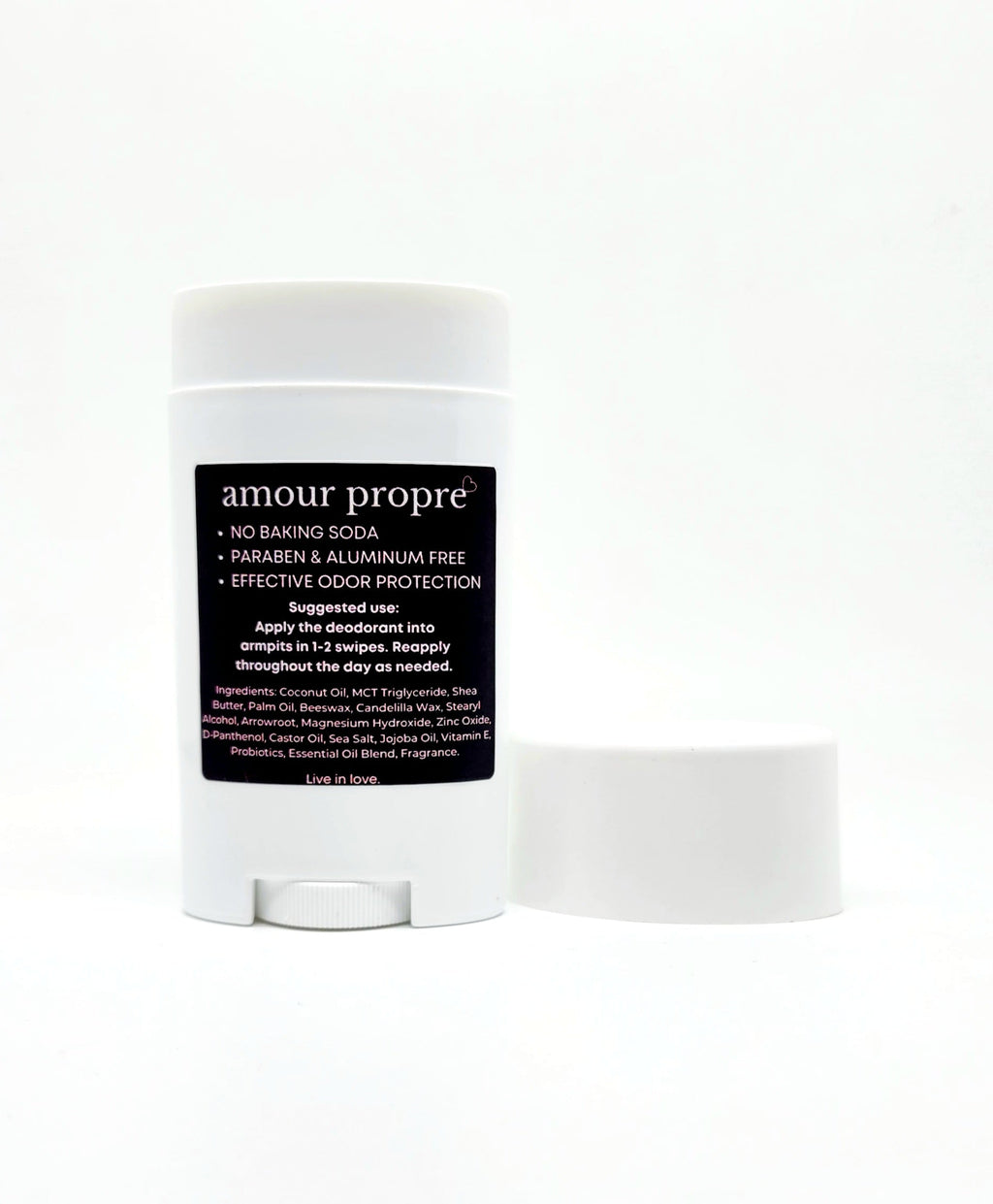 Natural Deodorant with Probiotics