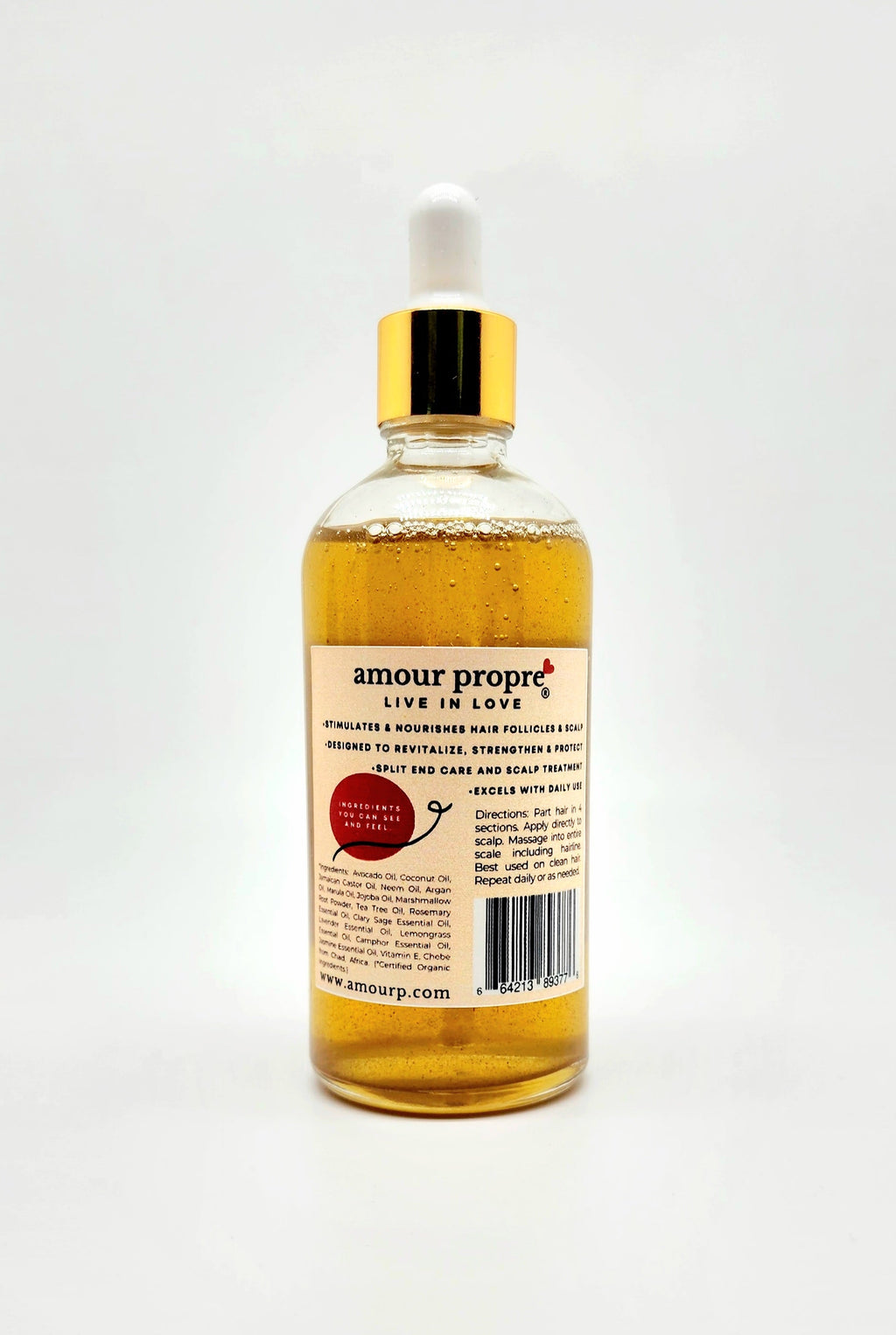 Organic Chebe Hair Growth Oil with Avocado and Argan Oils