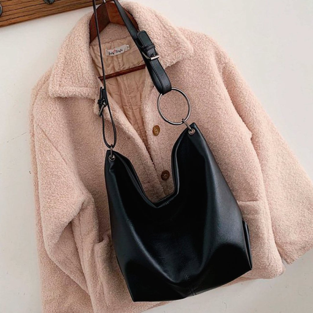 CeCe Vegan Leather Shoulder Bag