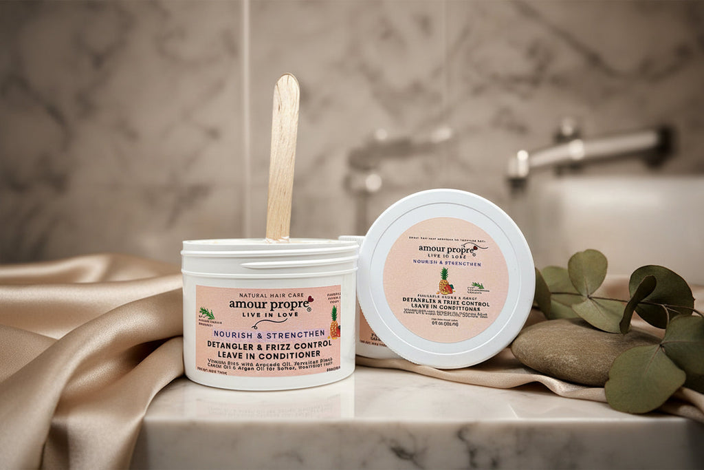 Leave in Conditioner, Detangler, and Frizz Control
