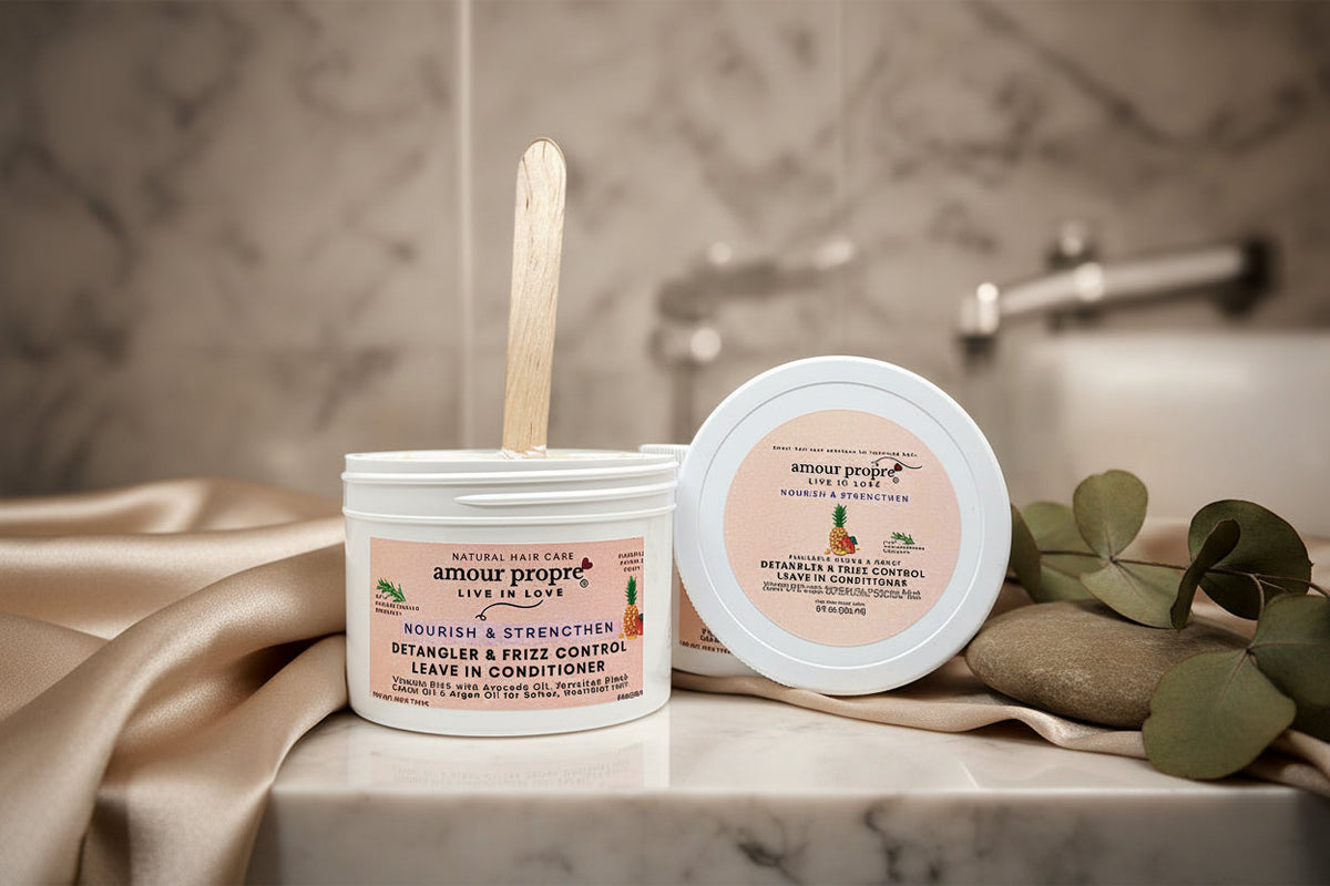 Leave in Conditioner, Detangler, and Frizz Control