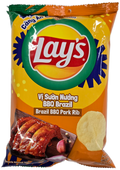Lay’s Brazil BBQ Pork Rib 6ct (32g) (Vietnam)