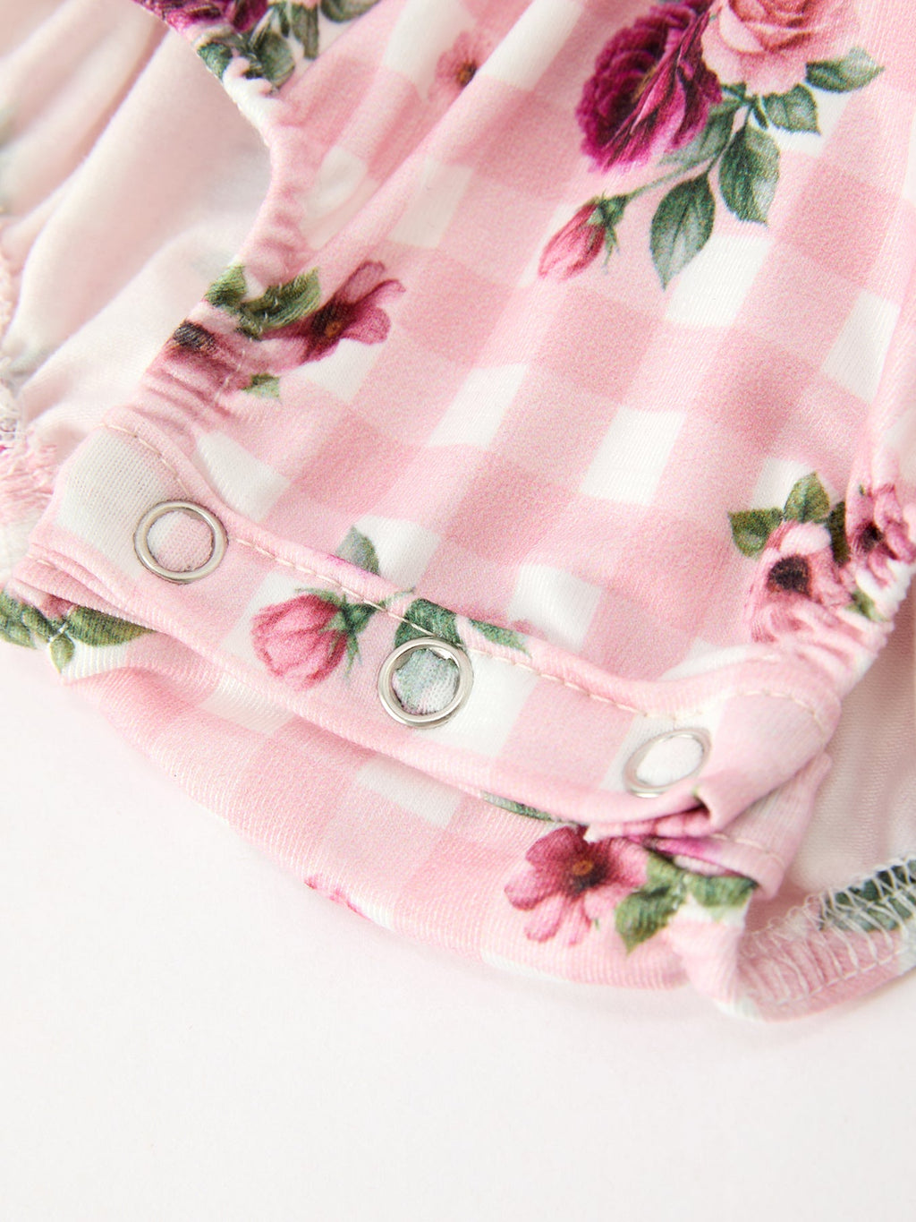 Fall Baby Girls Vintage Smocked Floral Romper