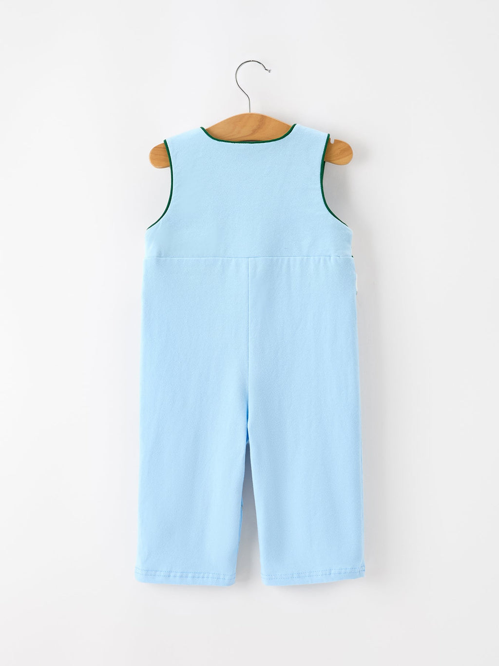 Christmas Boys Blue Christmas Tree Embroidered JonJon