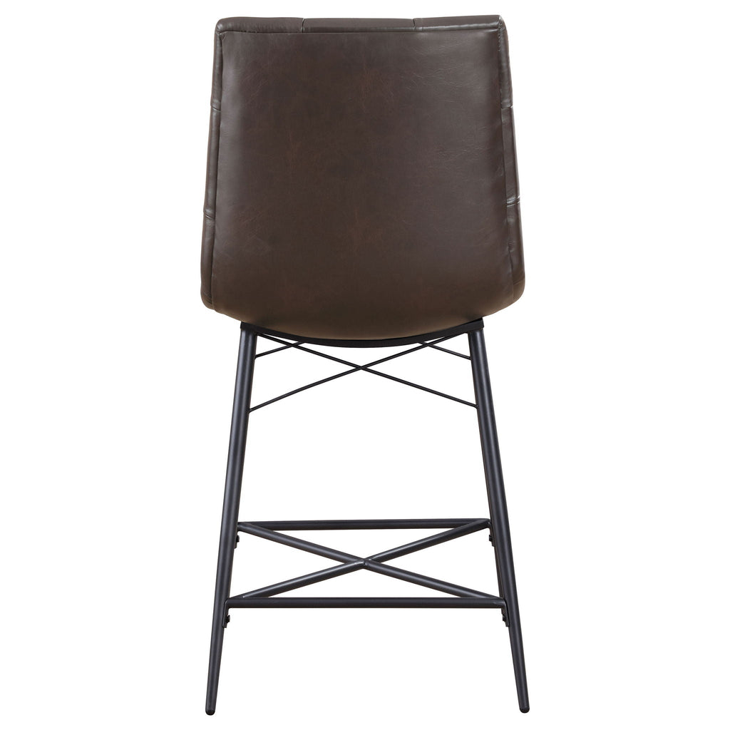 Counter Height Stools & Padded Seat (Set of 2)