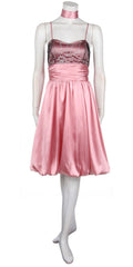 CLEARANCE - Juliet 2117 Short Knee Length Bubble Skirt Semi-Formal Dress
