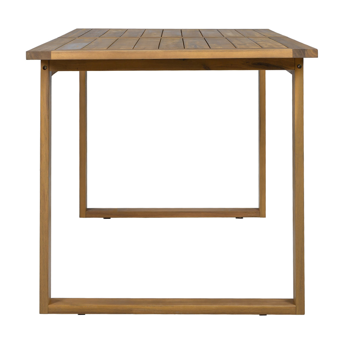 U_STYLE Farmhouse 5-Piece Outdoor Patio Dining Set with Adjustable Legs